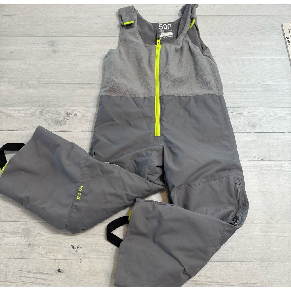 Decathlon Piste 500 Wedze kids‎ grey Ski Winter Sports Snow Pants 5-6 Years